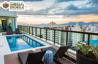 Studio mobiliado, alto padrao, centro, florianopolis, proximo beira mar