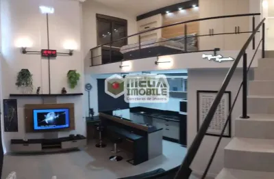 Belo loft  duplex, 1 dorm,  you home, lado ufsc, pronto p entrar