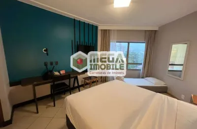Flat apart hotel mercure itacorubi. mobiliado, vista parcial beira mar