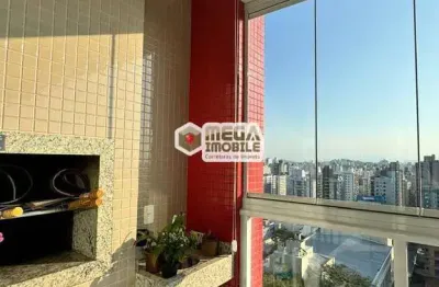 Apartamento mobiliado e novo no centro , floripa, 2 suítes 2 vagas