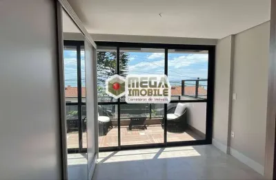 Apartamento novo studio garden com vista mar,  no nobre bairro cacupé