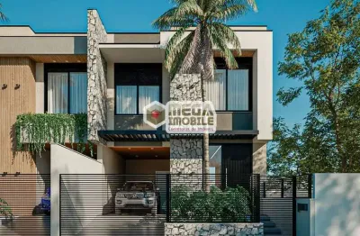 Casa moderna , sobrado no santa monica - parque sao jorge, a construir