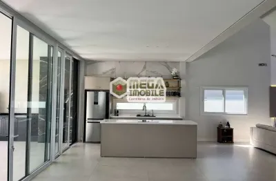 Casa de alto padrão em condomínio fechado no campeche, 4 suítes