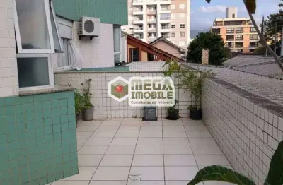 Amplo apto c terraço, 3 dorm ( suíte), trindade, comercio, ufsc