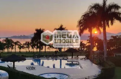 Apartamento duplex resort porto da lagoa,2 dorm (suíte) , à  beira da lagoa