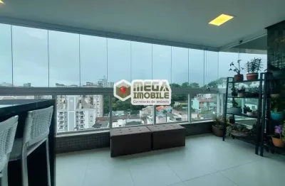 Belo apartamento  a 1 quadra da beira mar, 122m2, 100% mobiliado, qualidade