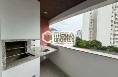 Apartamento lado shopping beira mar, 3 dorm suíte, lazer, floripa