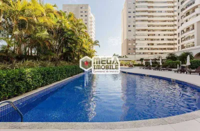 Apto  semimobiliado,condomínio clube,3 dorm ,mobiliado, itacorubi, 2 vagas!