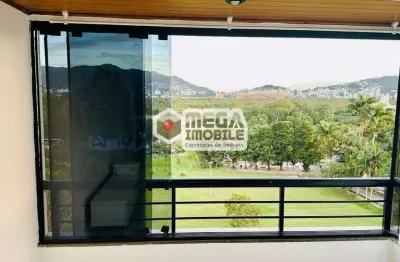 Apartamento com incomparável vista p o jardim botânico, itacorubi