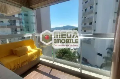 Andar alto,mobiliado,  lazer clube,2 dorm (1 suíte) Itacorubi,  Vista