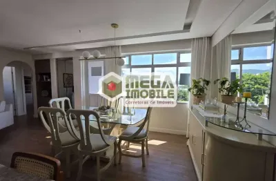 Espetacular cobertura duplex,recentemente reformada,3 dorm(suíte),floripa