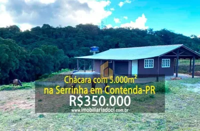 Chácara com 5.000m² no serrinha em contenda-pr  - a venda por r$350.000,00
