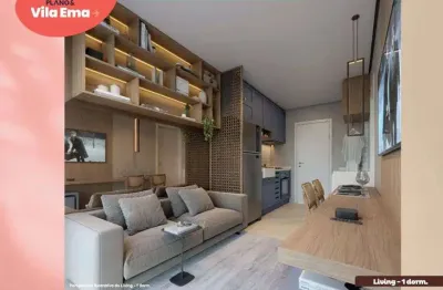 Apartamento na vila ema, 1 e 2 dormitórios com varanda!!