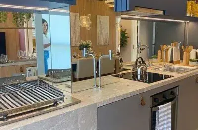 Apartamento ao lado do metrô giovanni gronchi com 2 dormitórios, e suíte flex!