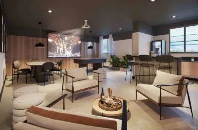 Apartamento na chácara santo antônio com 2 dormitórios, varanda e vaga opcional