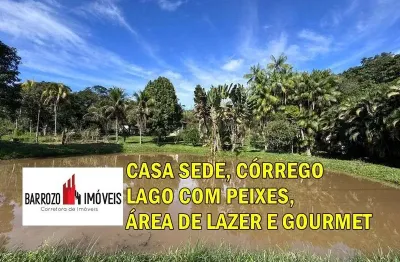Sítio para venda em cachoeiras de macacu, papucaia, 4 dormitórios, 2 suítes, 3 banheiros