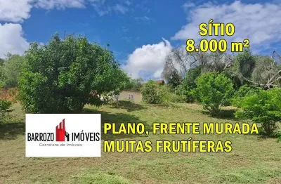 Sítio para venda em cachoeiras de macacu, agro brasil, 1 dormitório, 1 banheiro