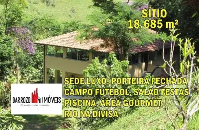 Sítio para venda em cachoeiras de macacu, maraporã, 4 dormitórios, 1 suíte, 5 banheiros