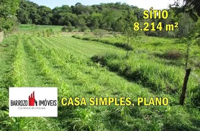 Sítio para venda em cachoeiras de macacu, agro brasil, 1 dormitório, 1 banheiro
