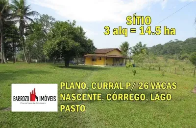 Sítio para venda em cachoeiras de macacu, maraporã, 3 dormitórios, 1 banheiro