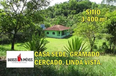 Sítio para venda em cachoeiras de macacu, agro brasil, 2 dormitórios, 1 suíte, 2 banheiros