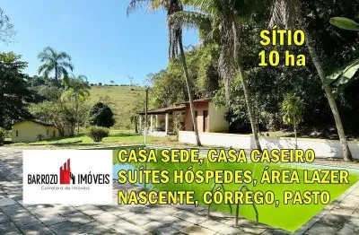 Sítio para venda em cachoeiras de macacu, maraporã, 6 dormitórios, 3 suítes, 5 banheiros