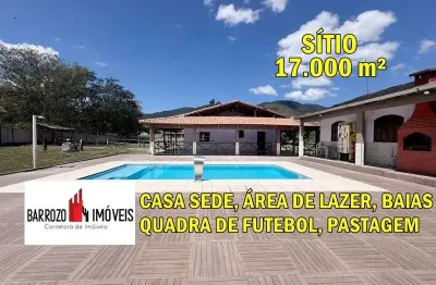 Sítio para venda em cachoeiras de macacu, agro brasil, 3 dormitórios, 1 suíte, 4 banheiros