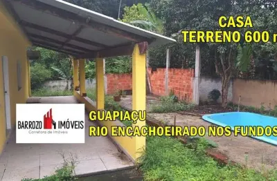 Casa para venda em cachoeiras de macacu, guapiaçu, 2 dormitórios, 1 banheiro