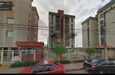 Qr 120 samambaia sul próximo a estação metrô  condomínio residencial mônaco lindo apartamento aceita financiamento