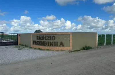 Terreno em condomínio fechado à venda na Rancho Fazendinha, Terreno - 09 - Terceiros, SN, Zona Rural, Pilar