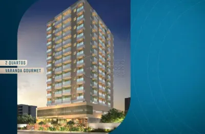 Apartamento promenade iii - 2 quartos - varanda gourmet - andar alto