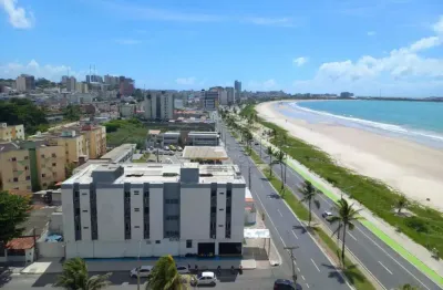 Apartamento quarto e sala 45m² - beira-mar - andar alto - praia da avenida