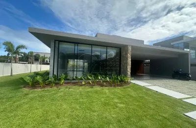 Casa alto padrão 619m² - 4 suítes - piscina - condomínio laguna