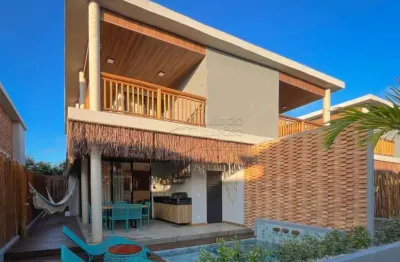 Oportunidade casa mobiliada 159m² - cond. villa sapê - praia do toque