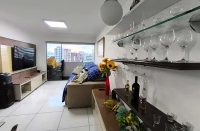 Quarto e sala - 47m² - varanda - andar alto - ponta verde - edf monte paradiso