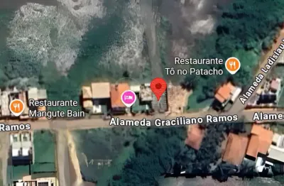 Terreno com 160m² na praia do patacho em são miguel dos milagres