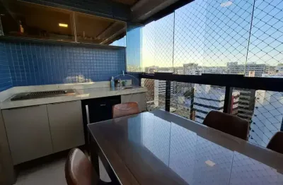 Apartamento 3 suítes - mobiliado - 123m² - andar alto - ponta verde