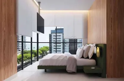 Apartamento andar alto - 2 quartos - 66m² - varanda - edf. lucarini