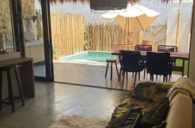Casa 3 suítes mobiliada - 133m² - cond. villa jucá - praia de tatuamunha
