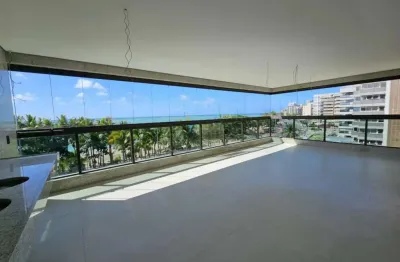 Apartamento alto padrão 388m² - 4 suítes - beira-mar - ponta verde