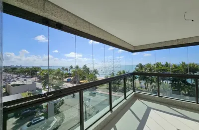 Apartamento nascente - beira-mar - 388m² - 4 suítes - maceió