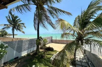 Casa 3 suítes à beira-mar em ipioca - litoral norte