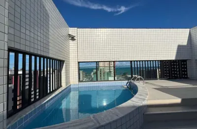 Cobertura 193m² - 4 quartos - vista mar - piscina - jatiuca