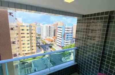 Apartamento quarto e sala com varanda à venda na jatiúca no edifício strauss