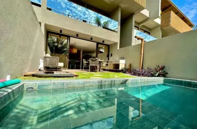 Casa duplex de luxo - mobiliada - 155m² - praia do riacho - rota dos milagres