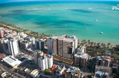 Apartamento beira-mar 81,90m² - 2 suítes - edf five - ponta verde