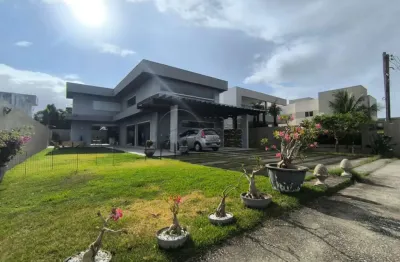 Casa nascente com 4 suítes e área gourmet à venda no condomínio ilha da lagoa