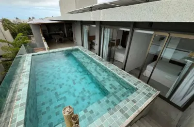 Apartamento cobertura com piscina privativa à venda no cond. vila caju