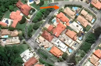 Terreno com 780m² com benfeitorias à venda condomínio aldebaran beta