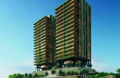 Apartamento beira-mar com 4 suítes e varanda gourmet de 40m² à venda no botanic view